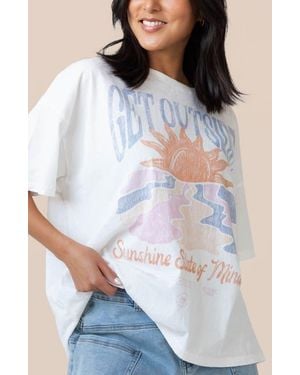 Nanis Oversized Tee - White