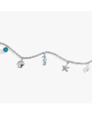 ALEX AND ANI Seaside Anklet - Metallic