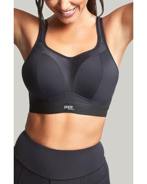 Panache Boundless Padded Wireless Sports Bra - Gray