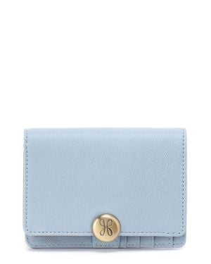 Hobo International Small Hutton Leather Bifold Wallet - Blue