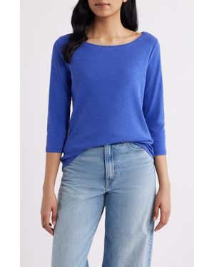 Tommy Bahama Ashby Slub Top - Blue