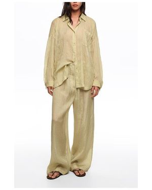Bimba Y Lola Mini Dots Jogger Pants - Natural