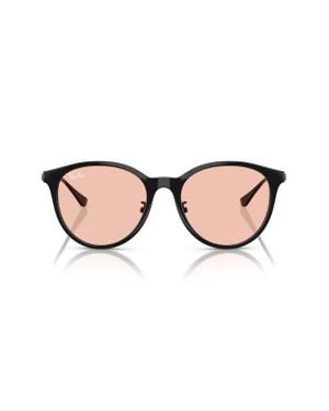 Ray-Ban 55Mm Square Sunglasses - Pink