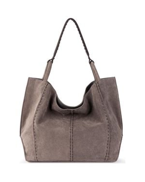 The Sak Los Feliz Large Tote Leather Bag - Brown