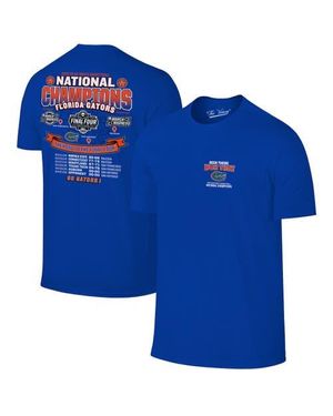 Retro Brand Original Florida Gators 2025 Ncaa Basketball National Champions T-Shirt - Blue
