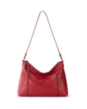 The Sak Melrose Leather Shoulder Bag - Red