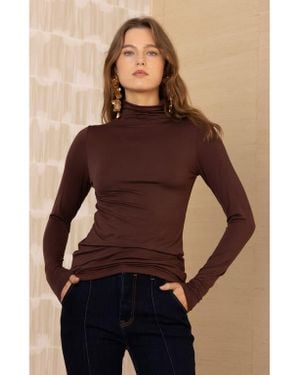 Hale Bob Chandier Top - Brown