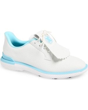 G/FORE Gallivant2R Perforated Kiltie Golf Shoe - Blue