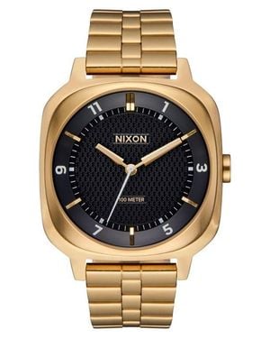 Nixon Fremont Goldtone Bracelet Watch, 40Mm - Gray