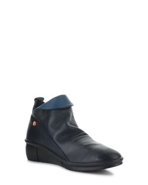 Softinos Rara Wedge Bootie - Blue