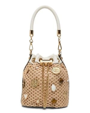 ALDO Shellinax Bucket Bag - Metallic