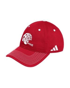 adidas Nebraska Huskers Slouch Adjustable Hat - Red
