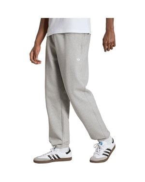 adidas Trefoil Essentials Fleece Sweatpants - Gray