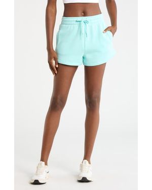 Mpg Luxe Fleece Sweat Shorts - Blue