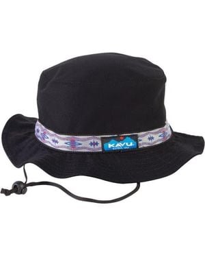 Kavu Organic Strap Bucket Hat - Black
