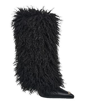 TRUE RELIGION Carter Faux Fur Boot - Black