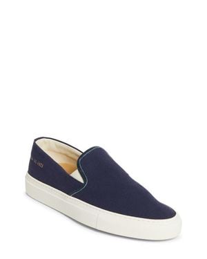Common Projects Minimal Low Profile Slip-On Sneaker - Blue