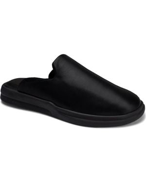 Lusso Cloud Pelli Leather Clog - Black