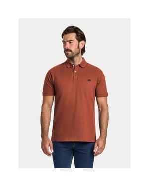 Raging Bull 100% Cotton Polo Shirt - Red