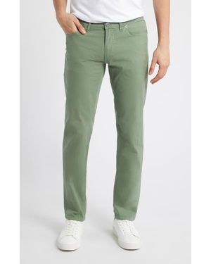 Brax Chuck Modern Fit Marathon Cotton Stretch Twill Pants - Green