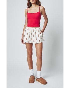 Florence By Mills Tank & Shorts Set - Red