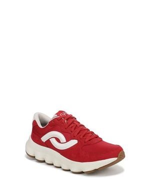 Ryka Podflow Retro Walking Sneaker - Red