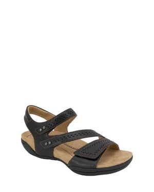 Jambu Makayla Casual Flat Sandal - Brown