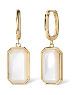 Ora Ana The Tara Tag Earrings - Metallic