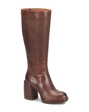 Kork-Ease Anny Platform Knee High Boot - Brown