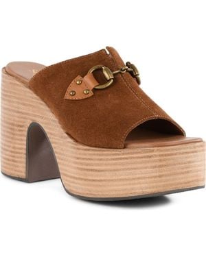 Seychelles Take The Lead Platform Sandal - Brown