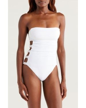 Ramy Brook Viviana Cutout One-Piece Swimsuit - White
