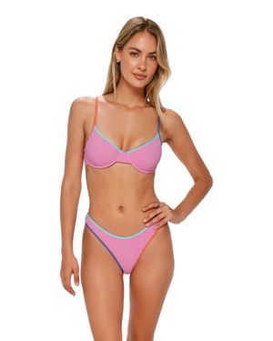 Swim Systems Addie Underwire Bikini Swimsuit Top - White
