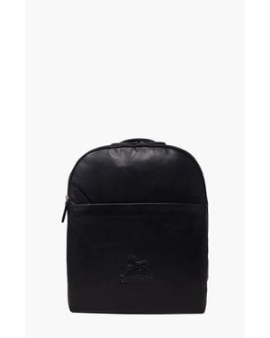 Cavalinho El Cavaleiro 331 Leather Backpack - Black