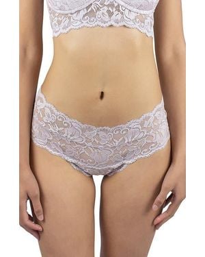 Everviolet Vela High Waist Brazilian Panties - Purple