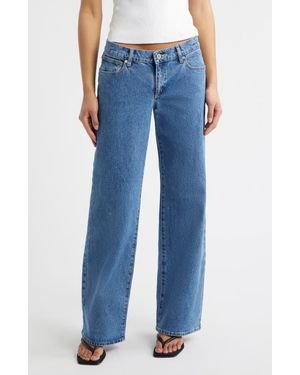 A.Brand '99 Molly Low Rise Wide Leg Jeans - Blue