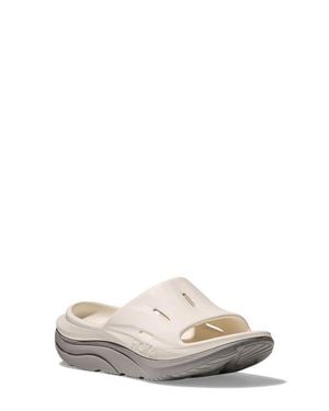 Hoka One One Ora Recovery Slide 3 Sandal - White