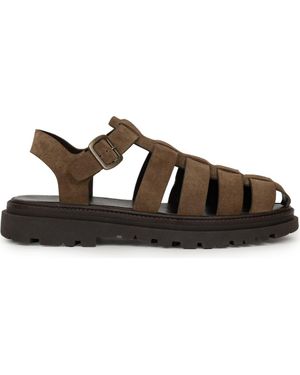 Bobbies Argos Flat Sandals - Brown