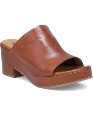 Miz Mooz Gwen Platform Sandal - Brown