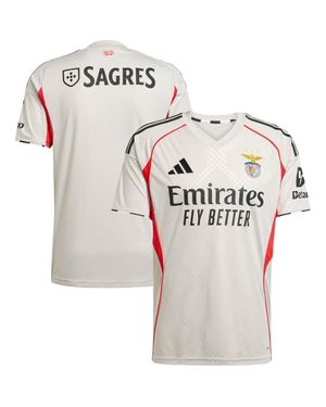 adidas Benfica 2025/26 Away Replica Jersey - Gray