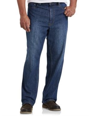 True Nation by DXL Basic Relaxed-Fit Stretch Jeans - Blue