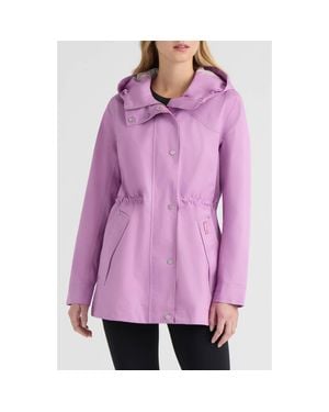 HUNTER Adela Hooded Waterproof Jacket - Purple