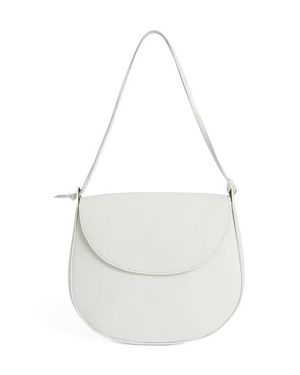 LEMIZ Juliette Leather Shoulder Bag - White