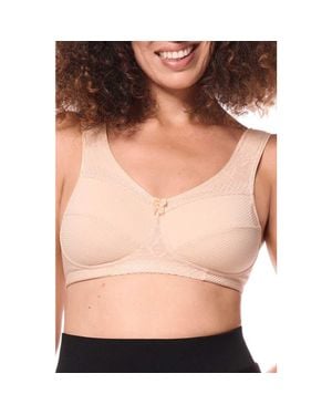 Amoena Leslie Wire-Free Bra - Natural
