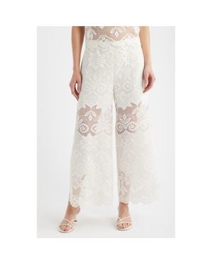 Kobi Halperin Gina Lace Pants - Natural