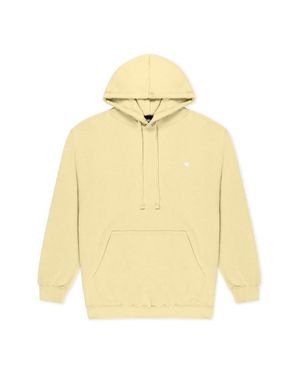 Alix Lil Heart Midweight Hooded Sweatshirt - Yellow