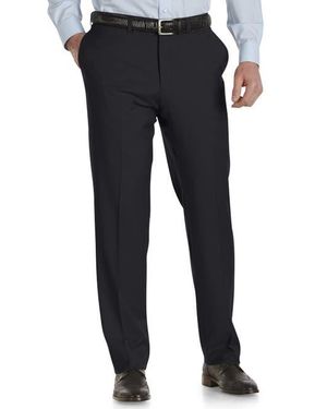JV Reflex Big & Tall Stretch Dress Pants - Blue