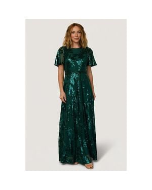 Baltic Born Muse Sequin Maxi Dress - Green