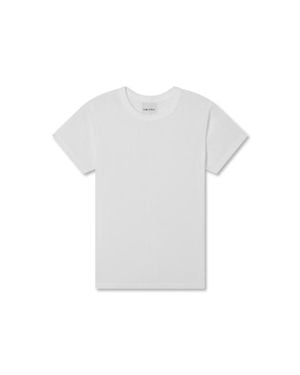 VIR VITA Pointelle Tee - White