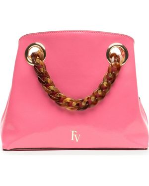 Frances Valentine Skip Leather Tote - Pink