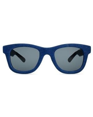 Italia Independent Azzurro Velvet Sunglasses - Blue